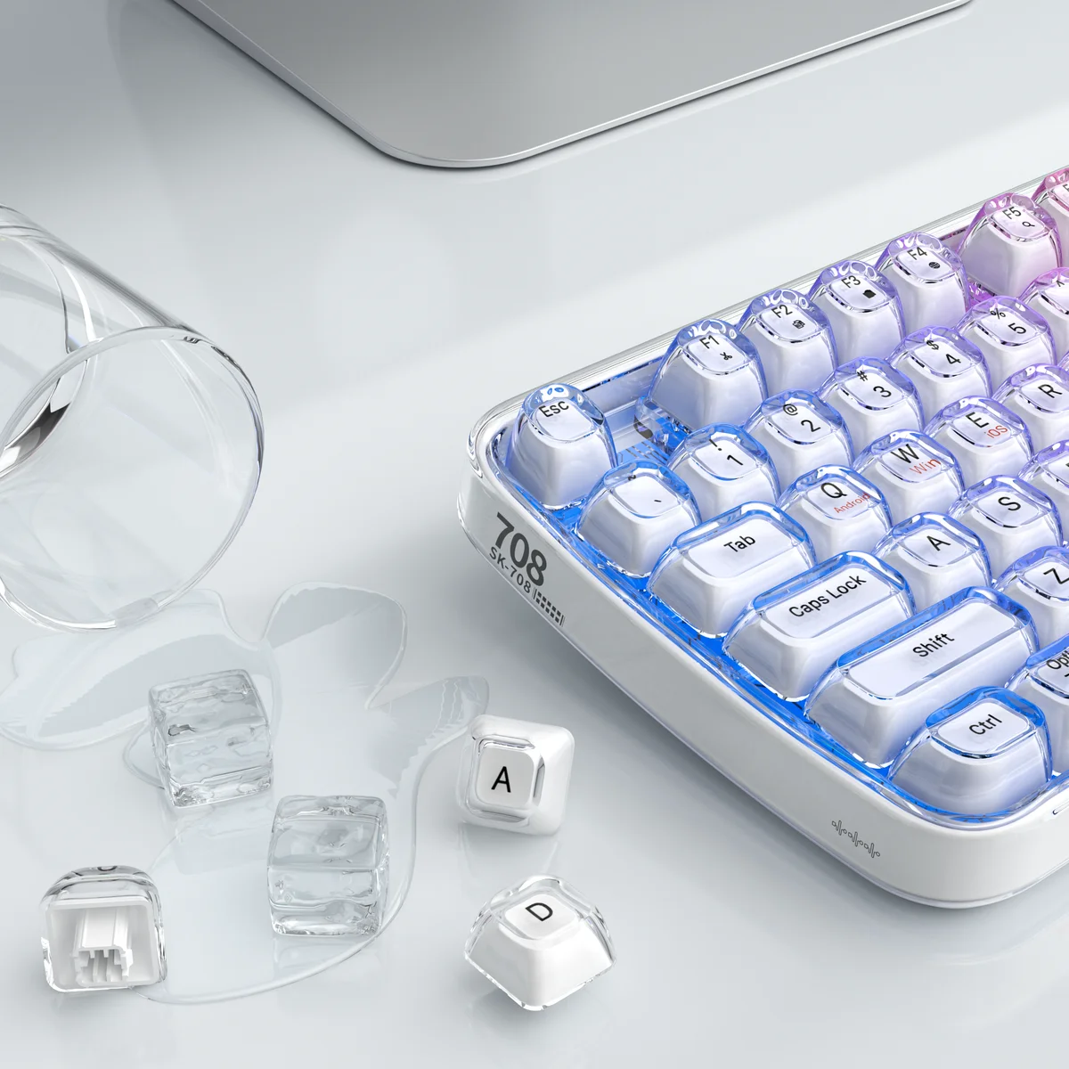 Crystal Arc White
